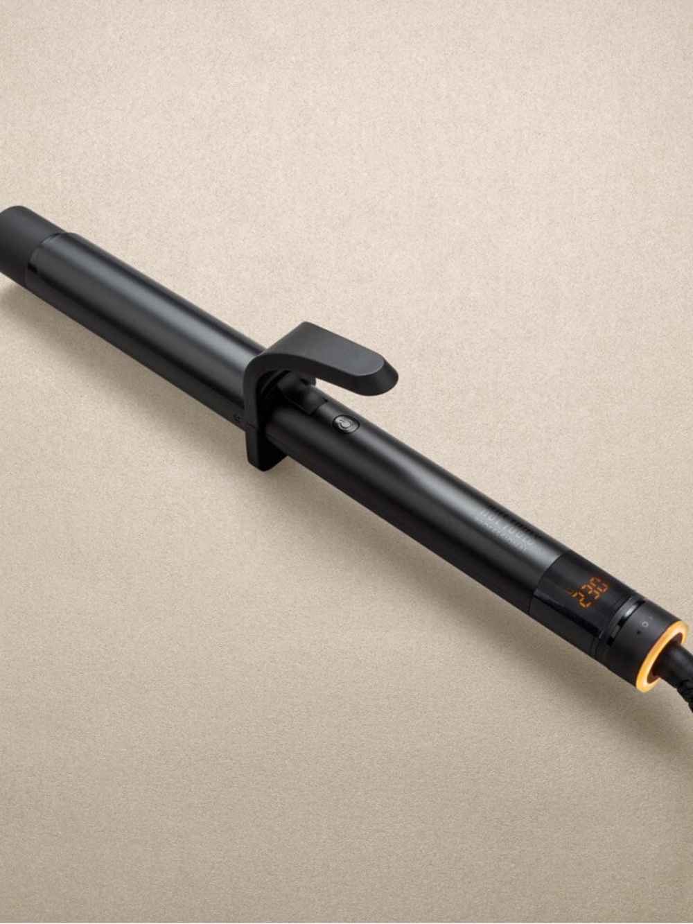HOT TOOLS PRO ARTIST BLACK GOLD DIGITAL SALON HAIR CURLING IRON 1 1/4” 1.25 in